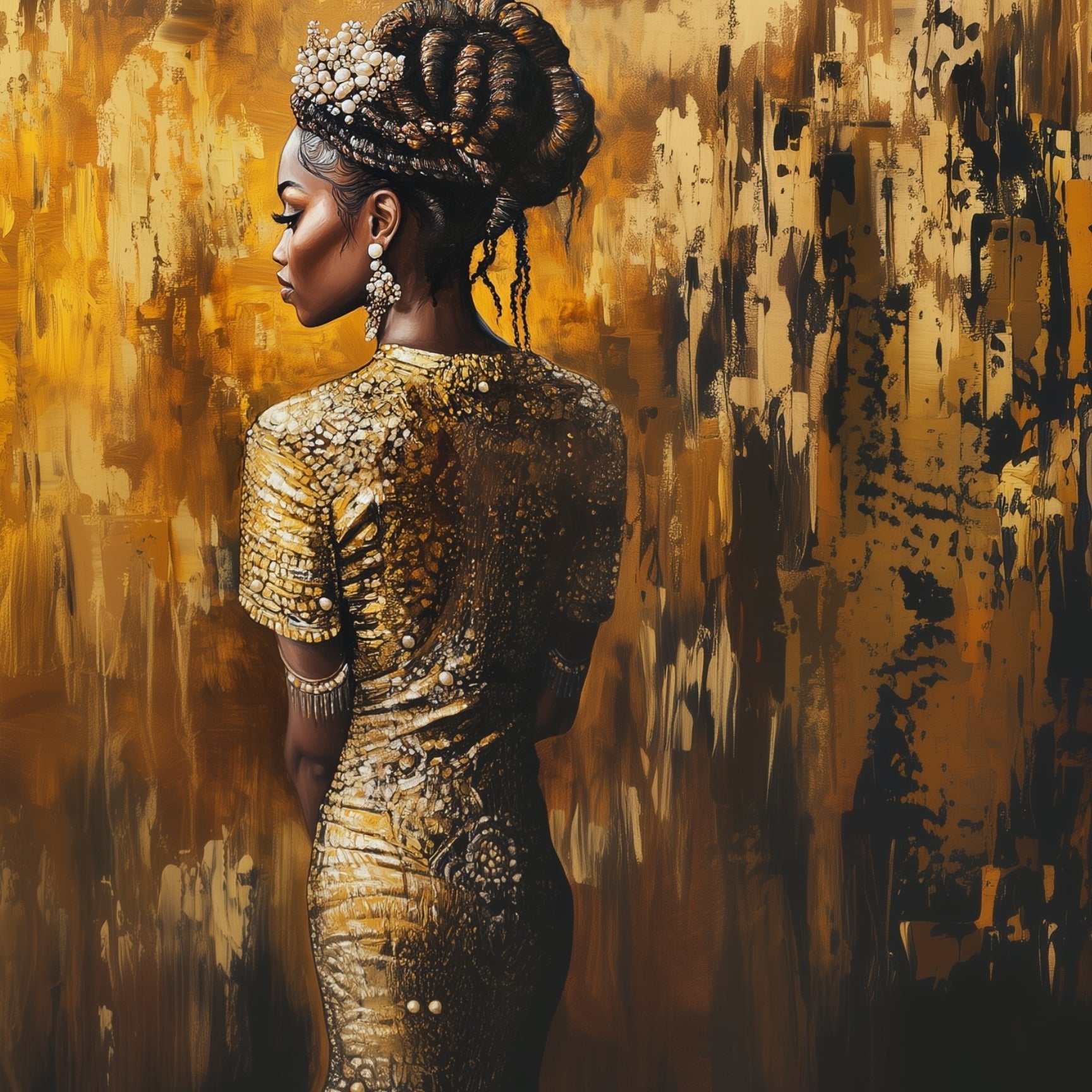 Regal Empress in Gold