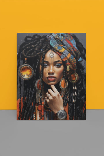 Soulful Spirits: Boho Essence, Soulful Spirit Canvas Prints & Wall Art