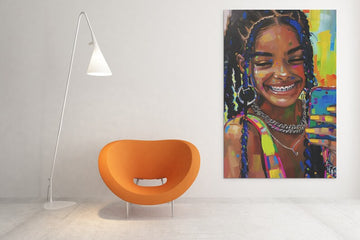 Vibrant Youth: Capturing Moments, Capture The Moment Posters and Art Prints Modern Painting Picture for Living Room Home Decorations