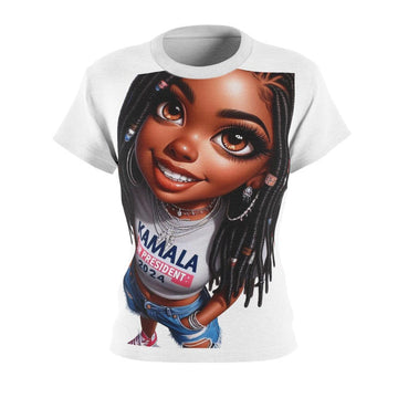 Chibi Melanin Queen | Kamala Harris 2024 Supporter | Digital Art Print