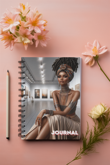 Afro Chic Art Gallery Journal clipart