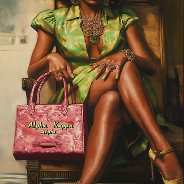 Alpha Kappa Alpha Power - Radiant Sophistication