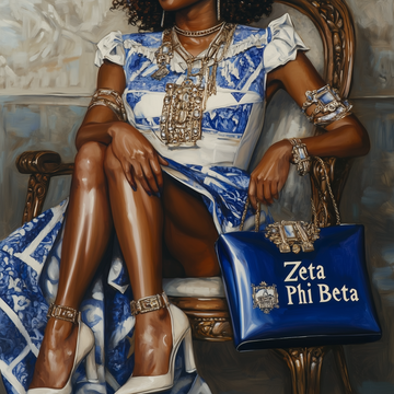 Zeta Phi Beta Elegance - A Timeless Tribute