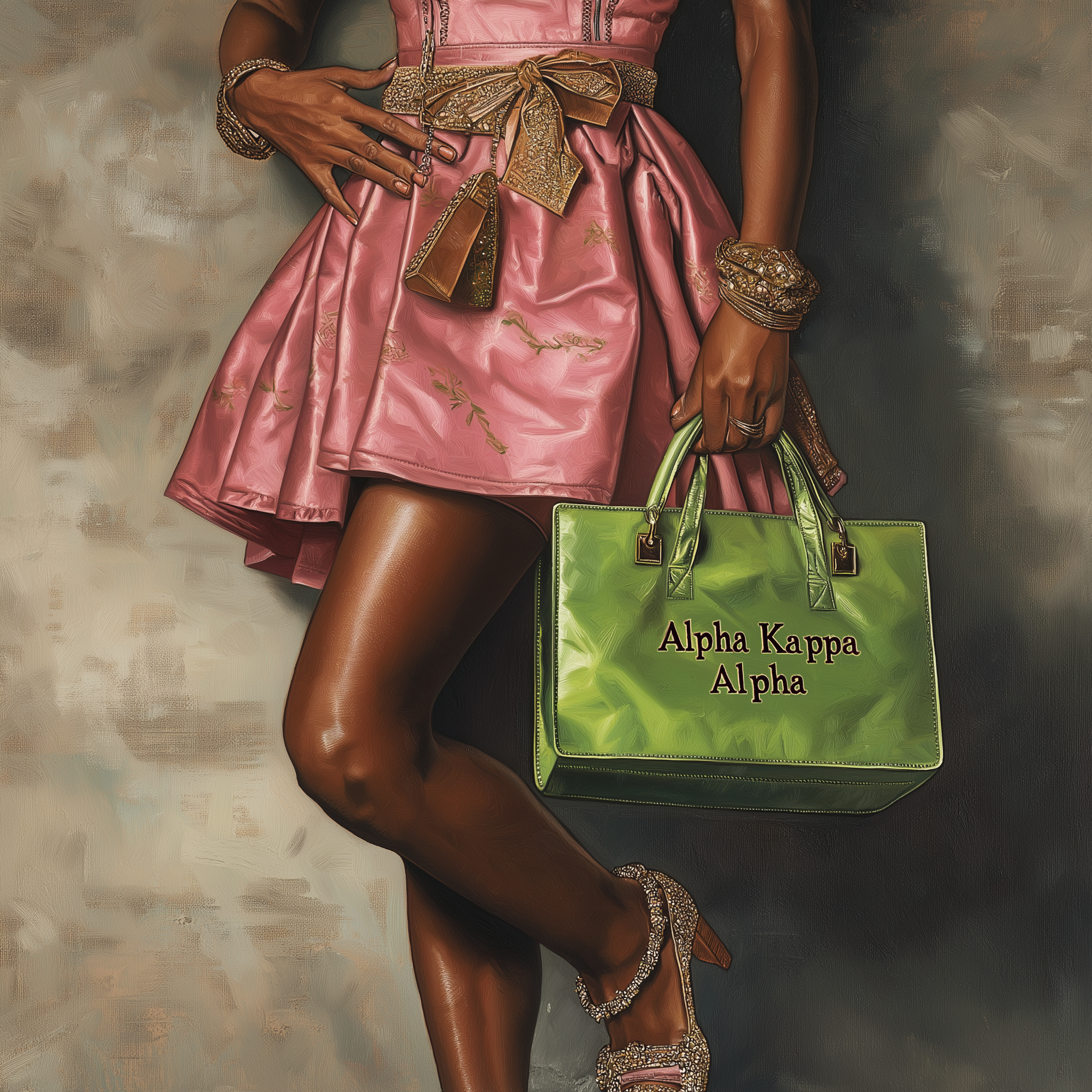 Alpha Kappa Alpha Flair - A Celebration of Style and Strength