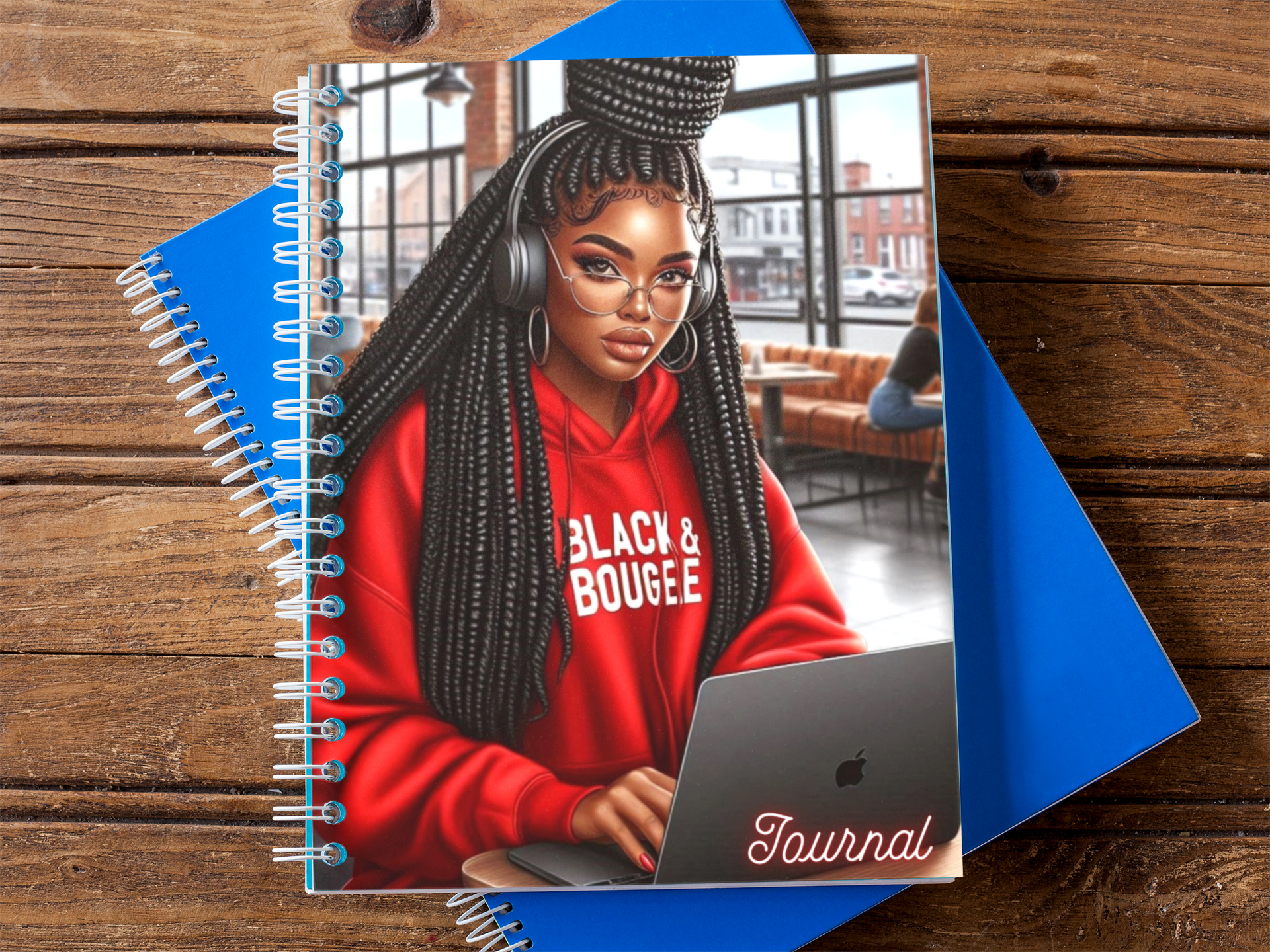 Black & Bougee: Boss Journal Clipart