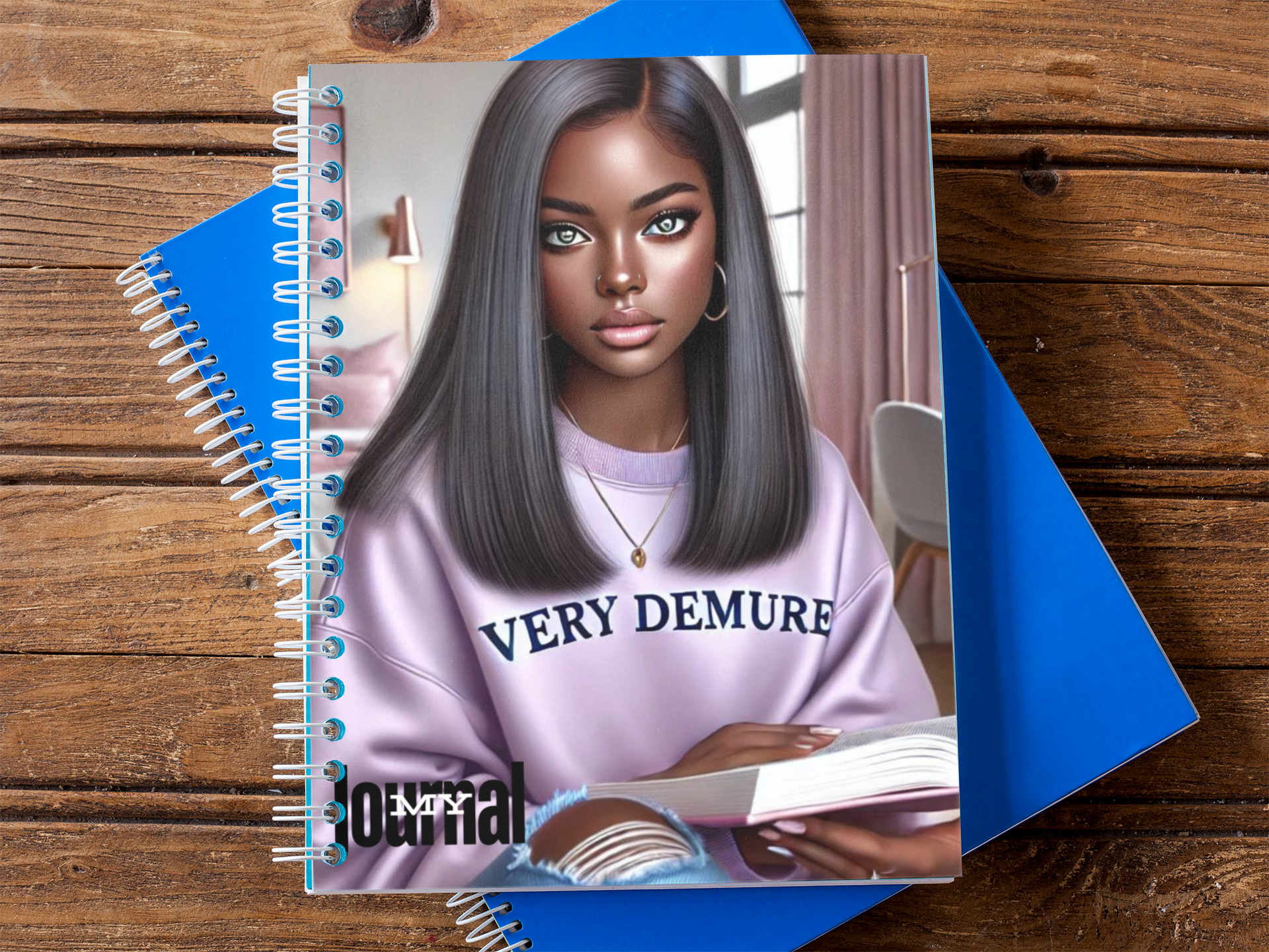 Very Demure Journal Clipart